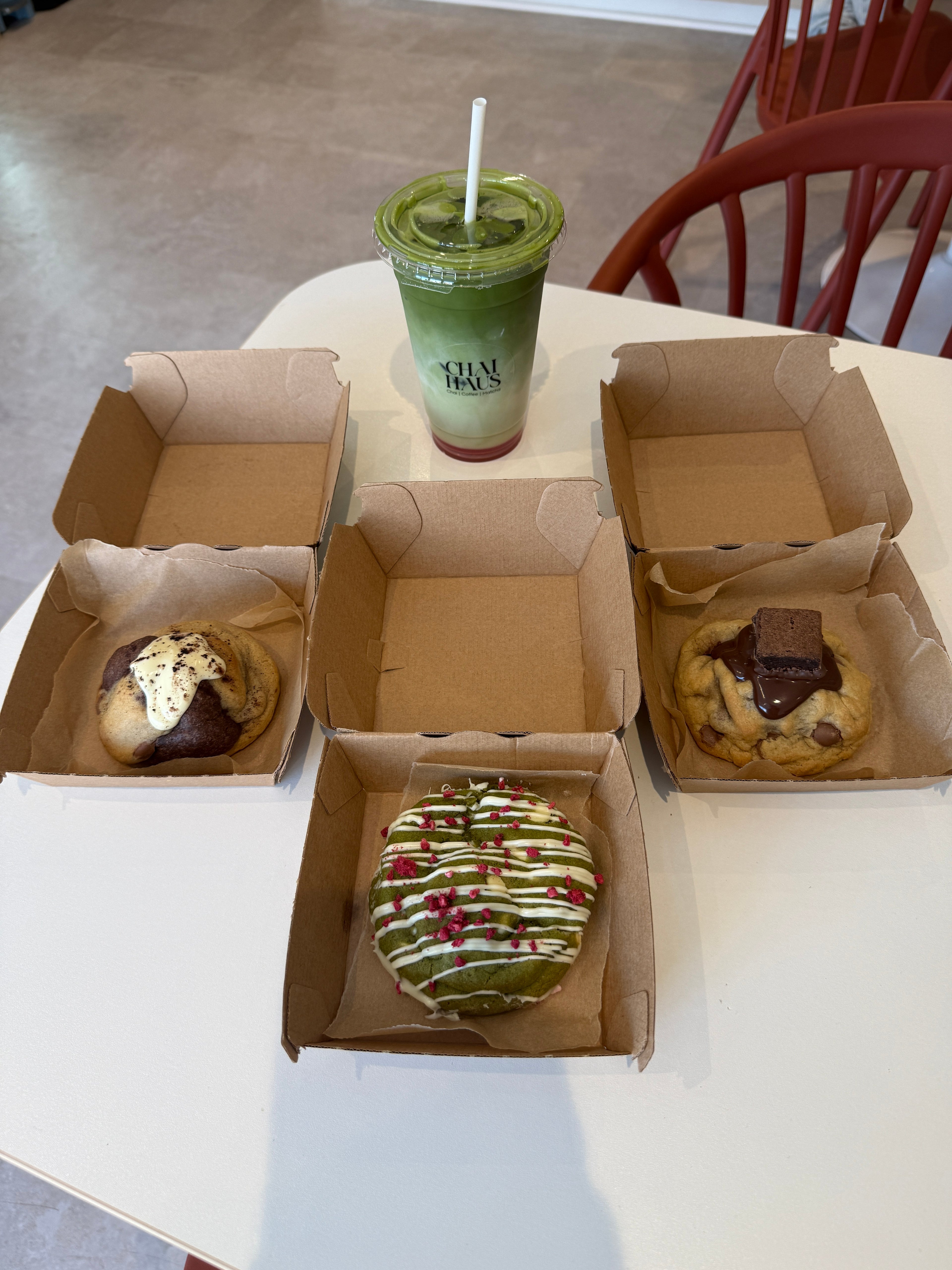 White Chocolate and Vanilla Matcha